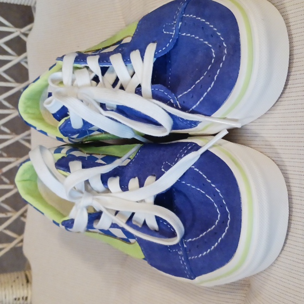 Vans Sk8-LowCheckerboard sneaker - size 4.5 - Picture 5 of 11